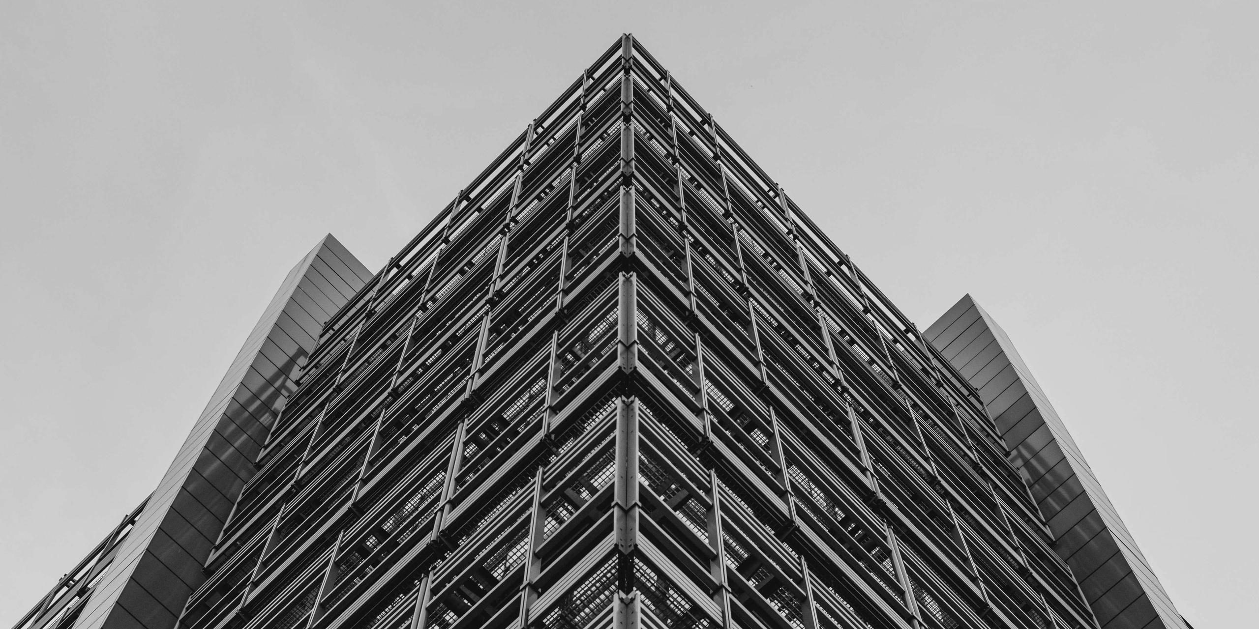 Façade d'un bâtiment institutionnel luxembourgeois